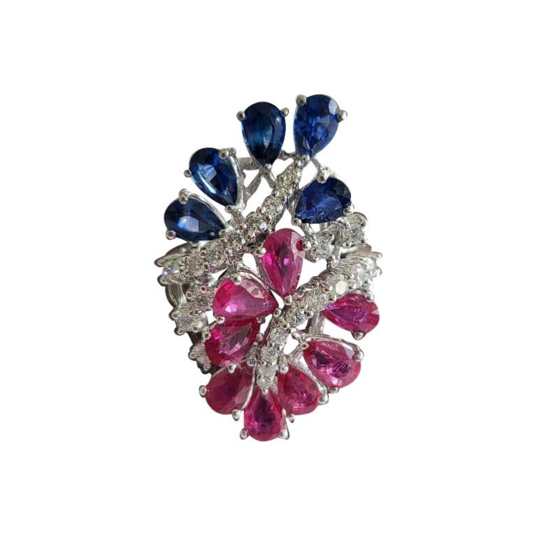 Engagement Ring in Ruby
