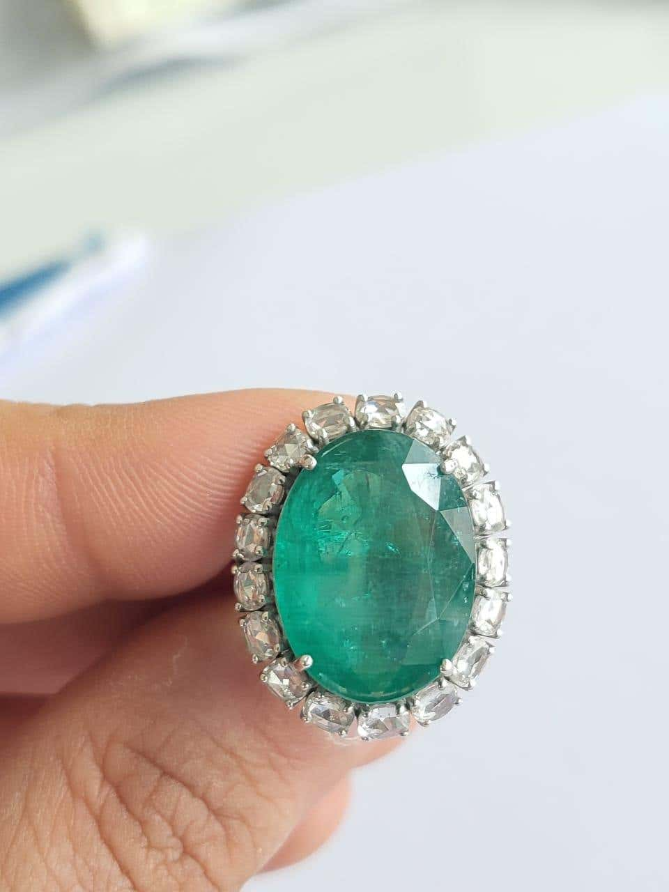 Diamond Cocktail Engagement Ring