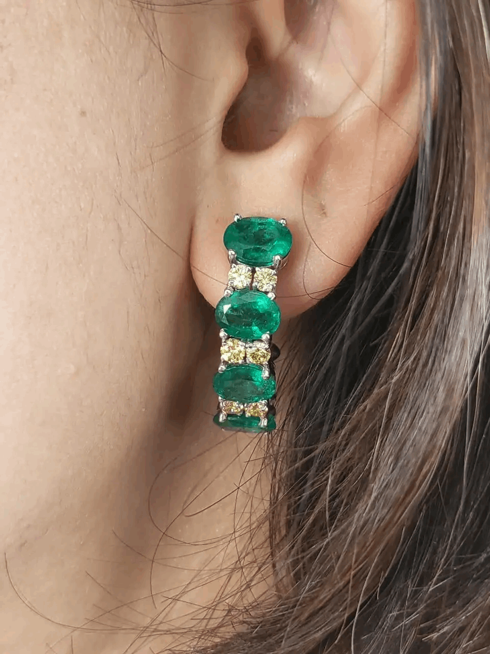 diamond earrings