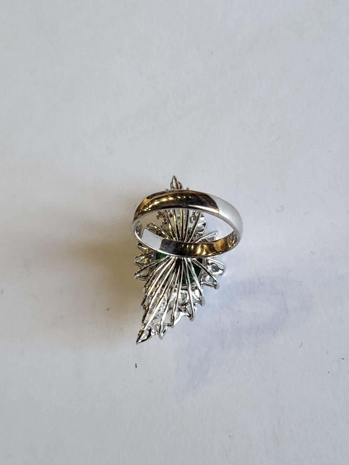 zambian emerald ring